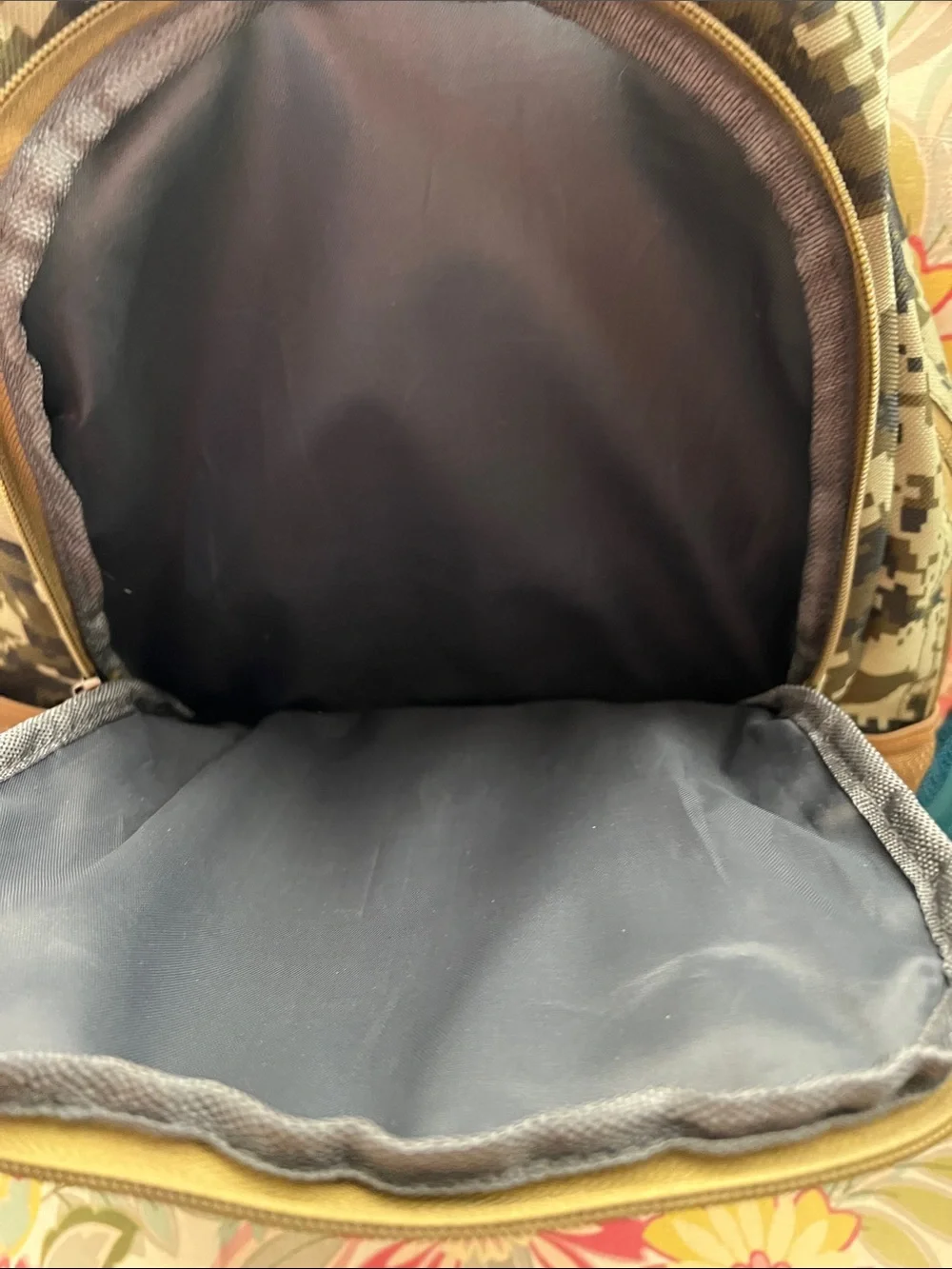 San Jose Sharks Brent Burns Camo Backpack
